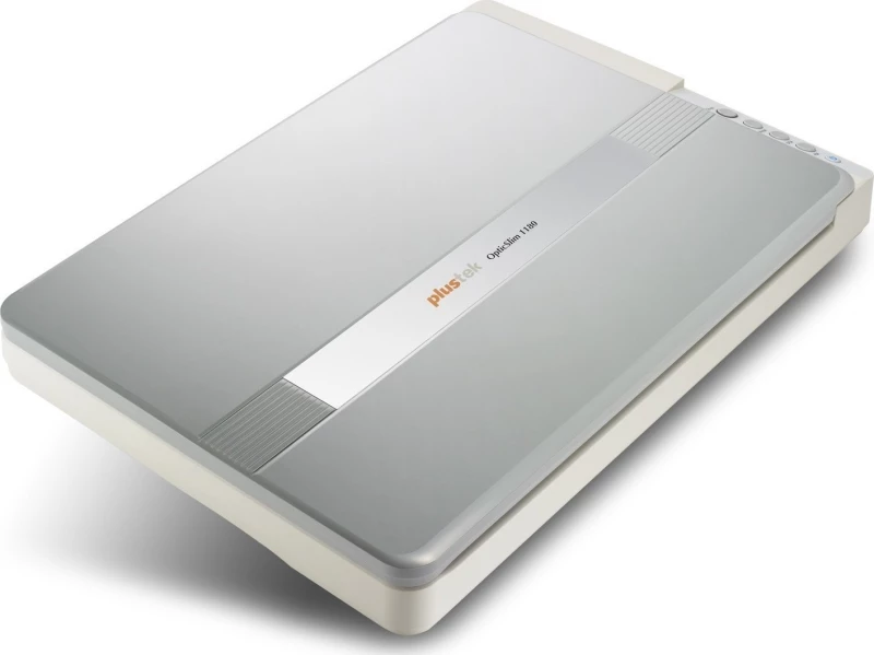 Plustek Opticslim 1180 1200 X 1200 Dpi Flatbed Scanner Silver,White A3