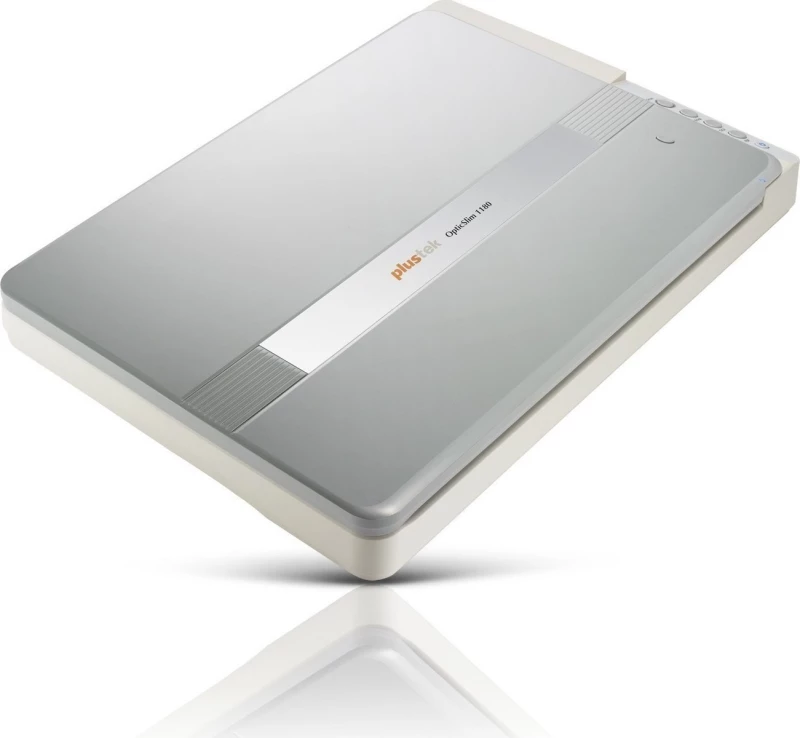 Plustek Opticslim 1180 1200 X 1200 Dpi Flatbed Scanner Silver,White A3