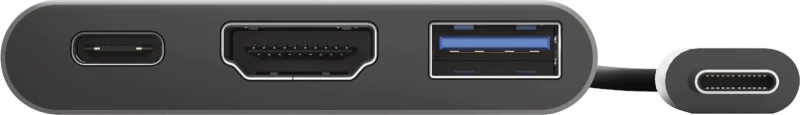 Trust - Dalyx 3-In-1 Multiport Usb-C Adapter#