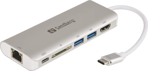 Sandberg USB-C Dock 5in1
