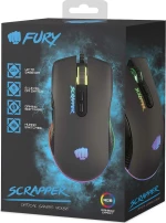 Natec Scrapper RGB Gaming Ποντίκι