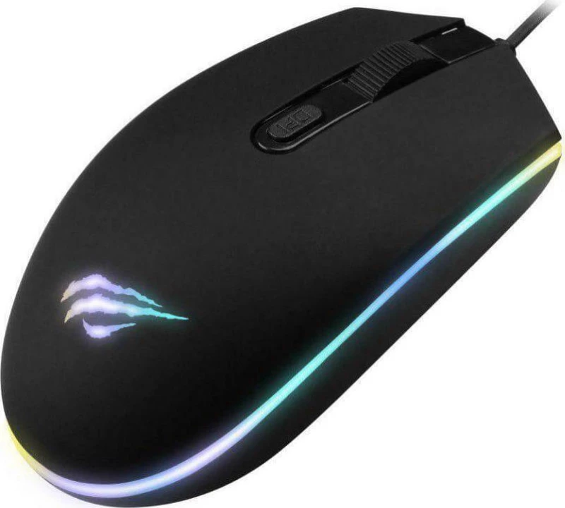 Havit MS1003 RGB Gaming Ποντίκι Μαύρο