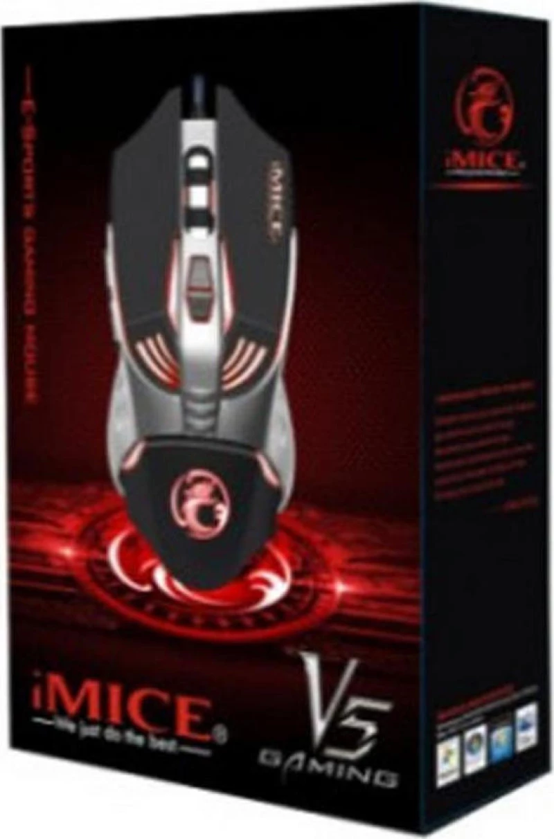 iMice V5 Gaming Ποντίκι Μαύρο