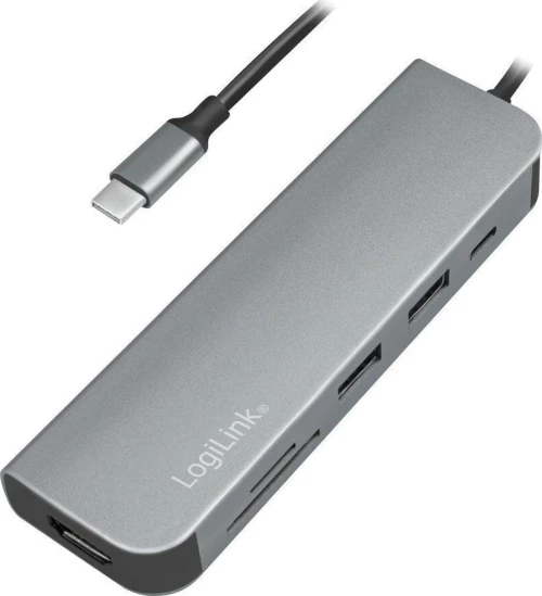Usb Hub Logilink Ua0343 Usb-C Card Reader