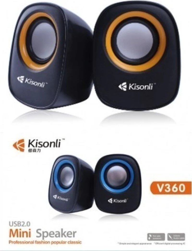 Kisonli Speaker 2X1.5W V360