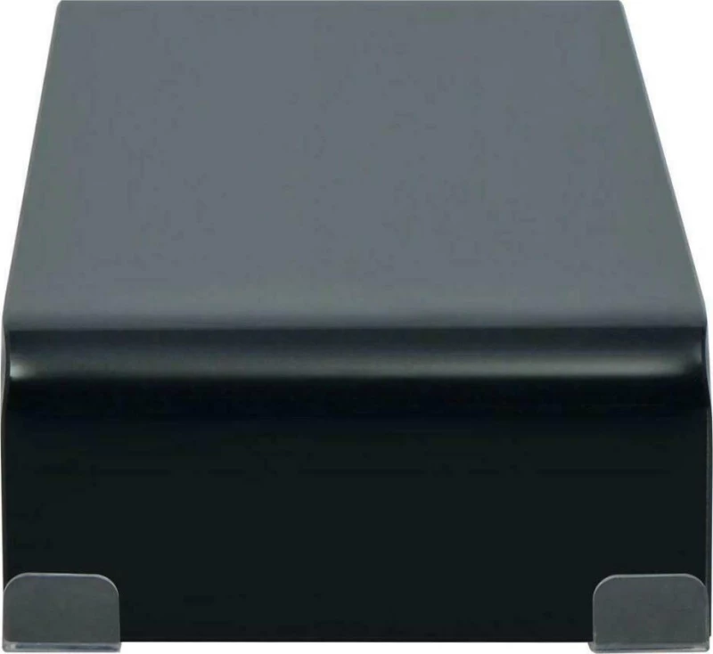 vidaXL Βάση Τηλεόρασης/Οθόνης Μαύρη 60 x 25 x 11 εκ. Γυάλινη
