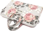 Canvaslife Briefcase Θήκη Τσάντα (Laptop / MacBook Air / Pro) 15"-16" White Rose