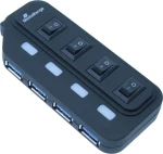 MediaRange Usb Hub 4-Port Usb 3.0 (Black) (MRCS505)