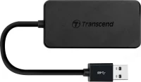 Transcend HUB2 5000 Mbit/s Μαύρος (Μαύρο)