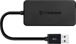 Transcend HUB2 5000 Mbit/s Μαύρος (Μαύρο)