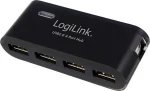 Hub Usb + Psu Black Logilink Ua0085