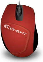 Element MS-30 Ενσύρματο Ποντίκι Red
