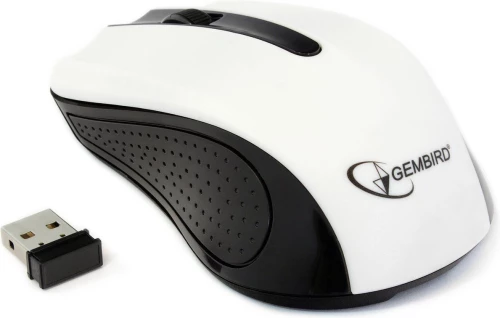 Gembird MUSW-101 Ασύρματο Ποντίκι White