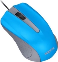 Approx APPOMLITEV2 Ενσύρματο Ποντίκι Light Blue