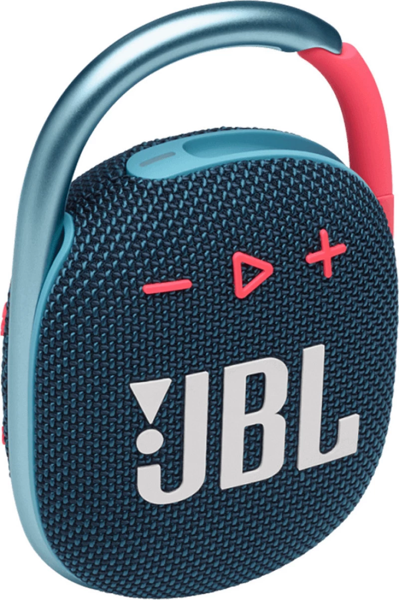 JBL Clip 4 Αδιάβροχο Ηχείο Bluetooth με 10 ώρες Λειτουργίας Blue/Pink