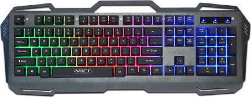 iMICE AK-400 104 Keys Wired Colourful Backlight Gaming Keyboard