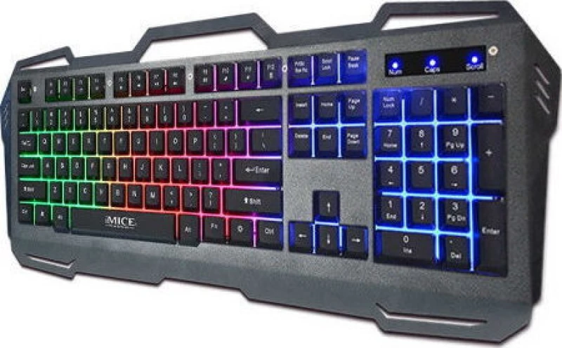 iMICE AK-400 104 Keys Wired Colourful Backlight Gaming Keyboard