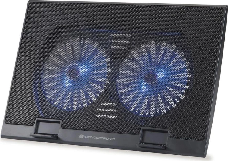 Βάση Laptop CONCEPTRONIC 2-Fan Cooling Pad (17.0")/ Ergonomic
