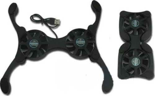 Βάση Για Laptop Dual Fan Μαύρο Csb7 (Oem)