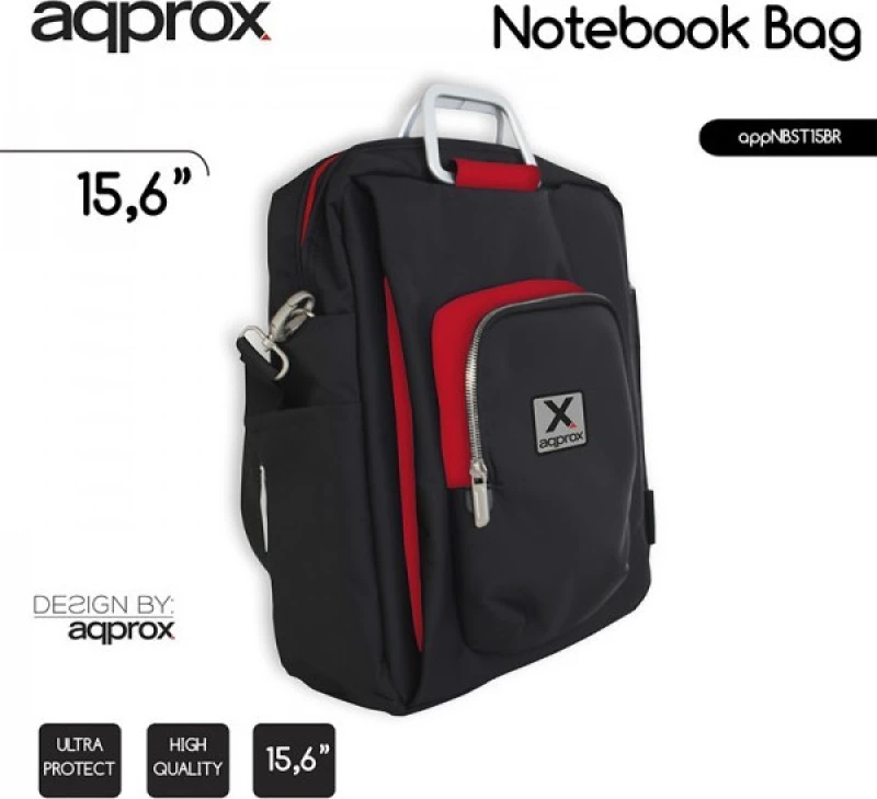 Approx NBST15 15.6" Black/Red