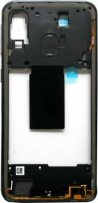 Samsung Μεσαίο Πλαίσιο Μαύρο για Galaxy A40