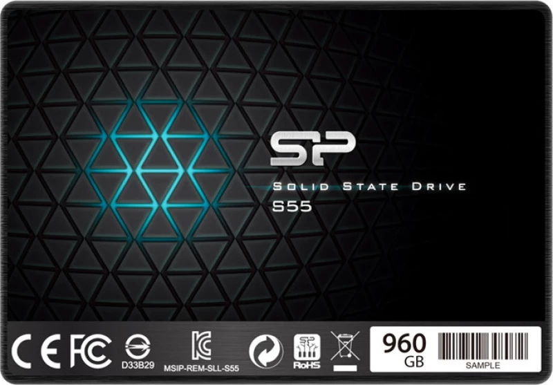 Silicon Power Slim S55 SSD 960GB 2.5″