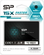 Silicon Power Slim S55 SSD 960GB 2.5″