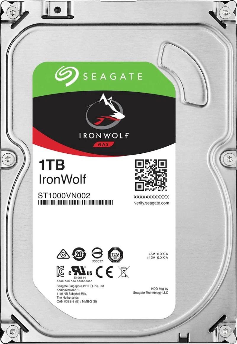 Seagate Skyhawk St1000Vx005 Εσωτερικός Σκληρόςί Δίσκος 3.5" 1000 Gb Serial Ata Iii