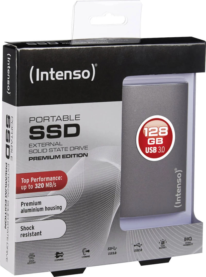 Intenso Premium Edition 128GB Ανθρακί