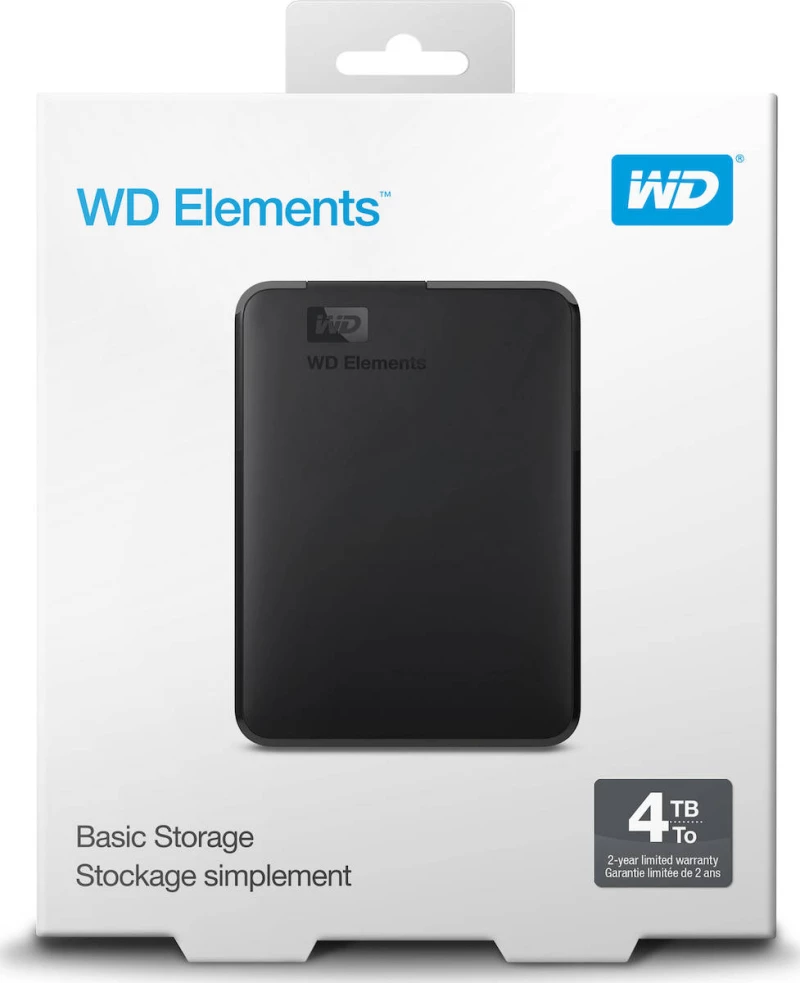 Western Digital Elements Portable 4TB