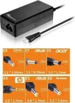 Powertech Αυτόματος Φορτιστής Laptop Pt-176, 48W, Με 6 Tips