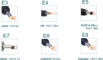 Powertech Αυτόματος Φορτιστής Laptop Pt-176, 48W, Με 6 Tips