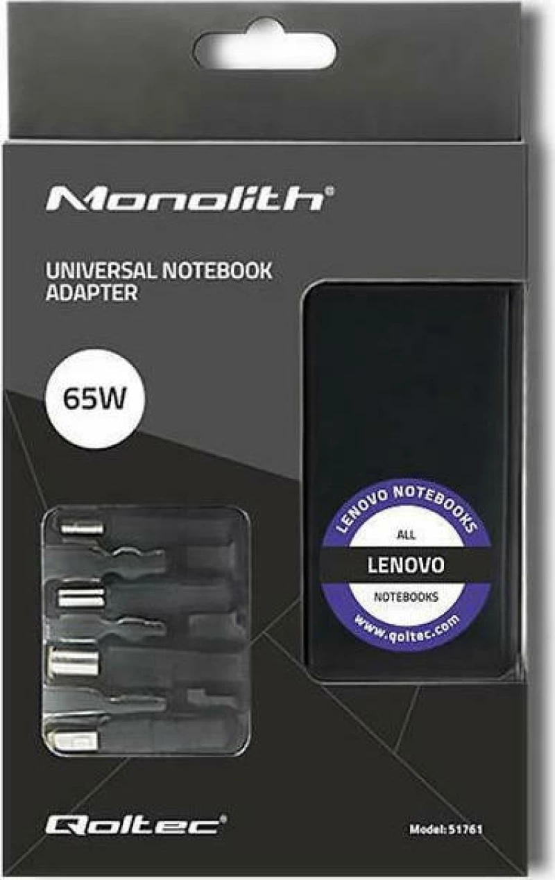 Qoltec AC Adapter 65W (51761)