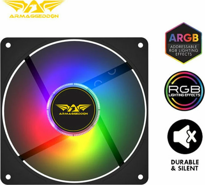 Case Fan Armaggeddon Tessaraxx Icore-14 Argb (Txicore14) - 140 Mm - Black Txicore14