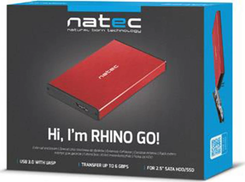Natec Rhino Go Red