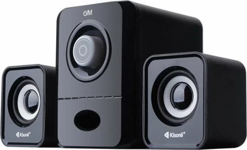 Ηχεία Kisonli U-2900Bt, Bluetooth, 5W+2X3W, Usb, Μαυρο - 22152