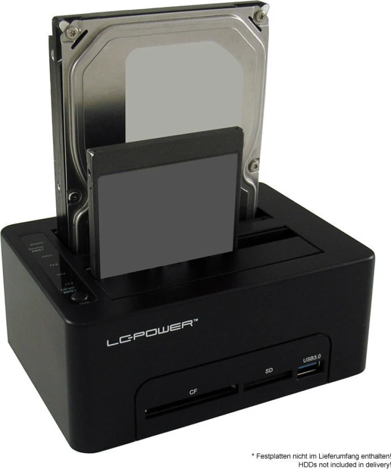 Lc Power Lc-Dock-U3-Cr Hdd Docking Station Cf/Sd Card R