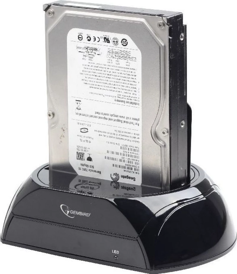 Gembird HD32-U3S-2 storage drive docking station Black