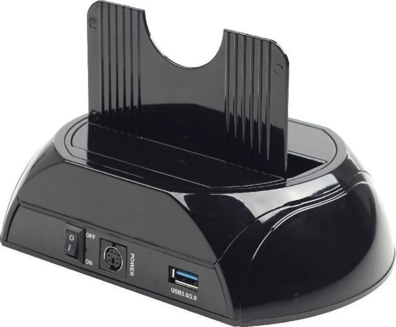 Gembird HD32-U3S-2 storage drive docking station Black