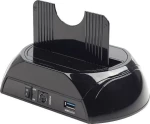Gembird HD32-U3S-2 storage drive docking station Black