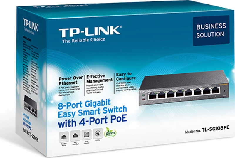Tp-Link Switch Tl-Sg108Pe V1 Tl-Sg108Pe