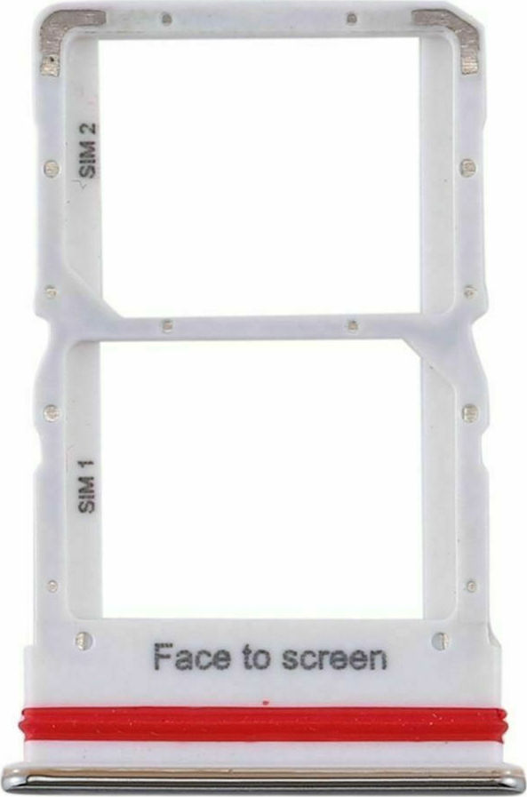 Sim Tray Xiaomi Mi 10 Lite Λευκό