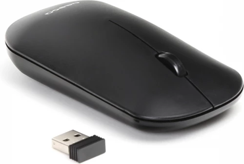 Omega Wireless Optical OM0411 Ποντίκι Μαύρο