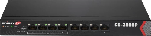 Network Switch Edimax 8X Fe Gs-3008P (4Xpoe Web Managed)