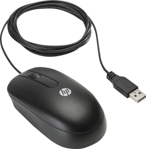 HP Scroll Optical Ενσύρματο Ποντίκι Μαύρο
