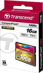 Transcend CompactFlash 1000x 16GB