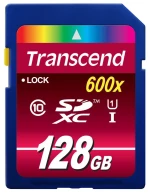 Transcend Ultimate 600x SDXC 128GB U1