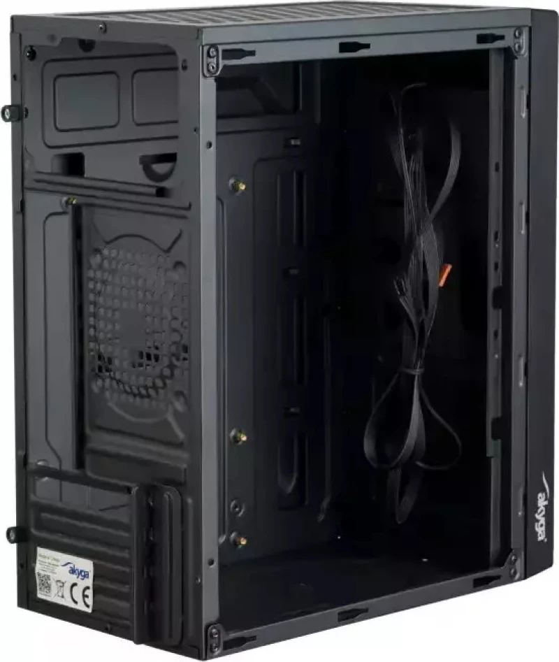Akyga AK35BK computer case Micro Tower Black