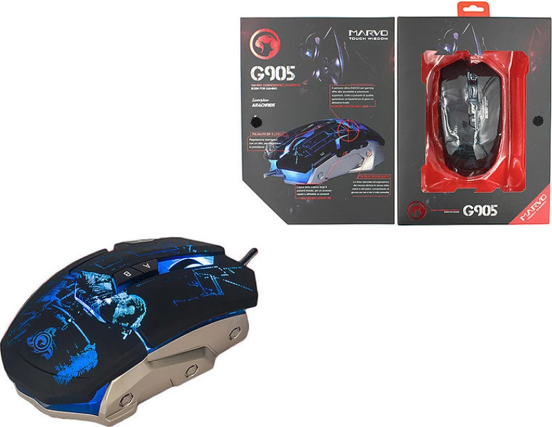 Marvo G905 RGB Gaming Ποντίκι