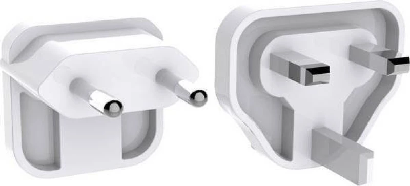 RealPower 2x USB-A & USB-C Wall Charger Λευκό (306837)